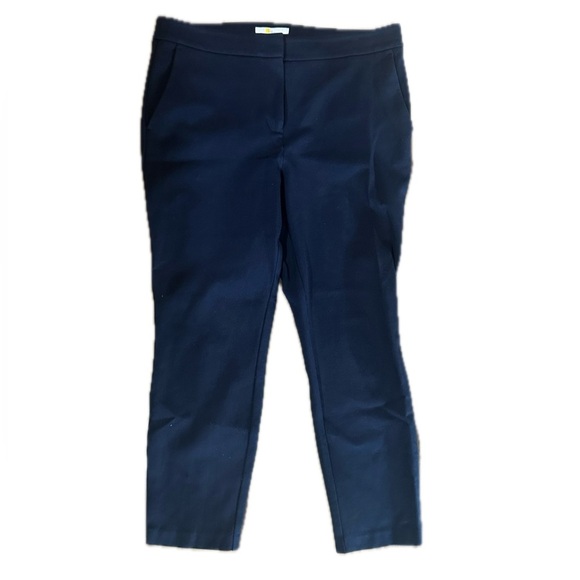 Boden Hampshire 7/8 Pants Navy Size 14 Petite - Picture 2 of 4